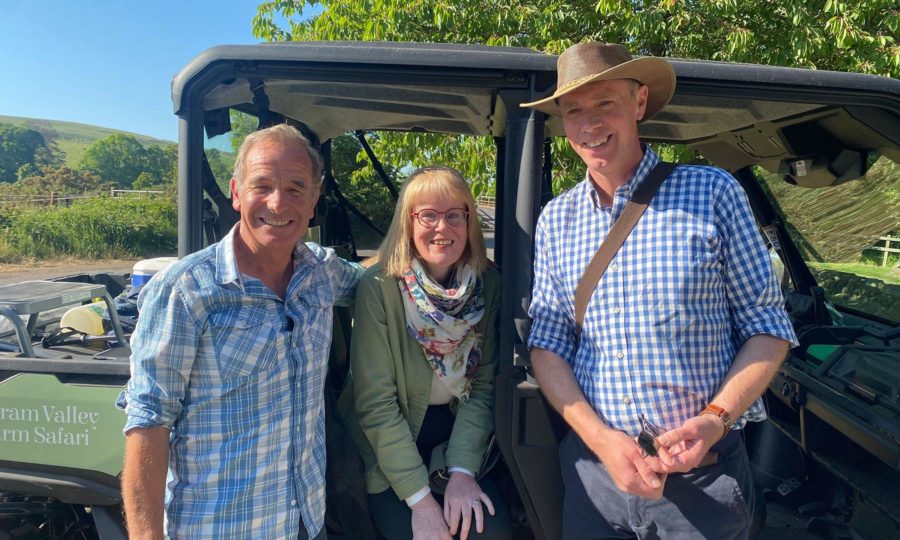 Robson Green Set to Return to Ingram Valley Farm for an Episode of BBC2’s ‘Robson Green’s Weekend Escapes.’