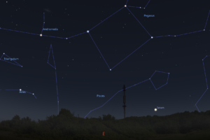Northumberland Autumn Night Sky