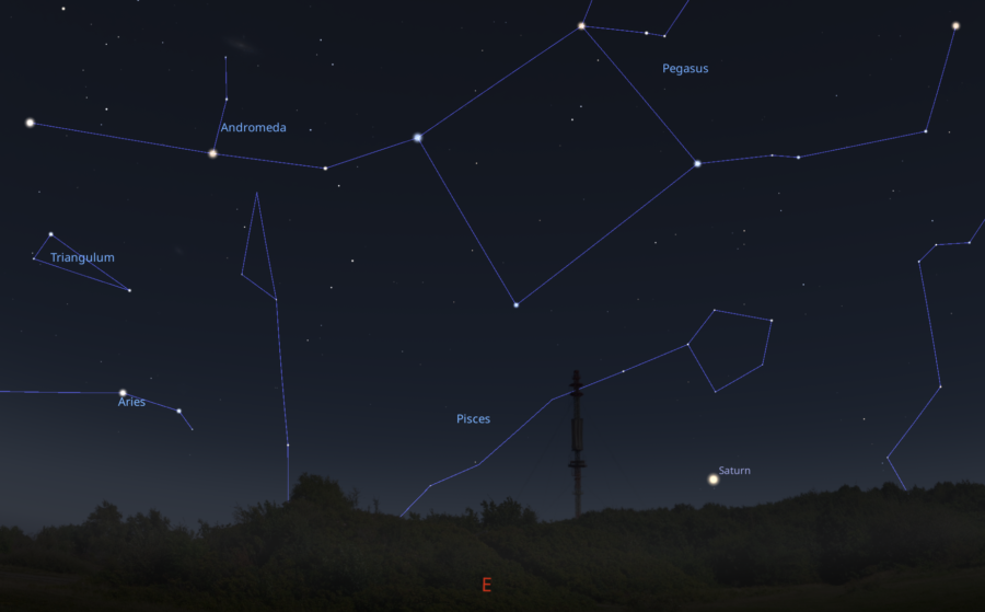Northumberland Autumn Night Sky